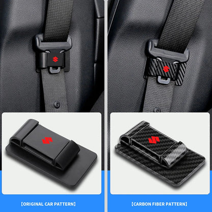 Car Seat Belt Stabilizer Clip | Anti-Rattle Seatbelt Holder for Suzuki Jimny Samurai Vitara Swift Baleno Ignis Splash Kaiser