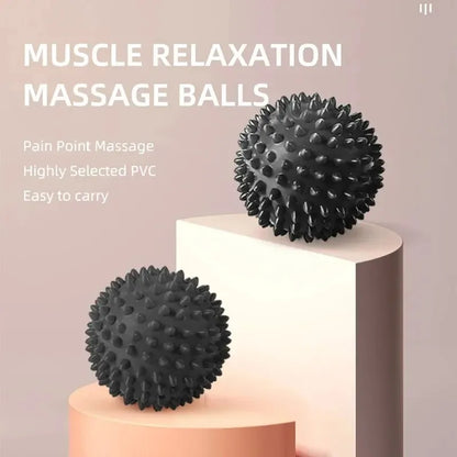 Balle de massage des tissus profonds en PVC | Rouleau de libération fasciale de yoga pour la récupération musculaire