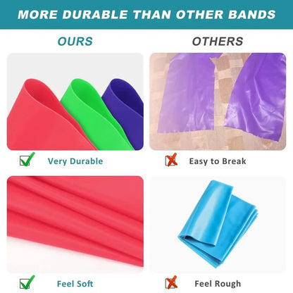 Yoga Physiotherapy Elastic Band | Gym Resistance Band for Pilates and Stretching