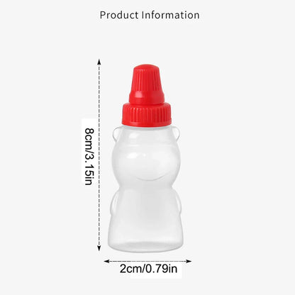 30ml Silicone Squeeze Bottle | Compact Condiment Container for Sauces
