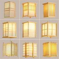 Solid Wooden Pendant Light For Livingroom Dining Room Kitchen Homestay Japan Style Suspension Hanging Lamp Art Decoration E27