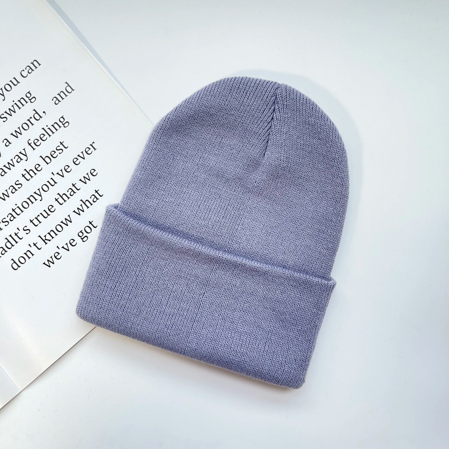 MLFO Colorful Knit Beanie with Ear Flaps | Unisex Winter Hat
