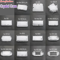 1 Piece Clear Hard Shell Protective Case for Nintendo 3DS XL, NDSL, PSP, GBA SP | Multi-Console Crystal Cover