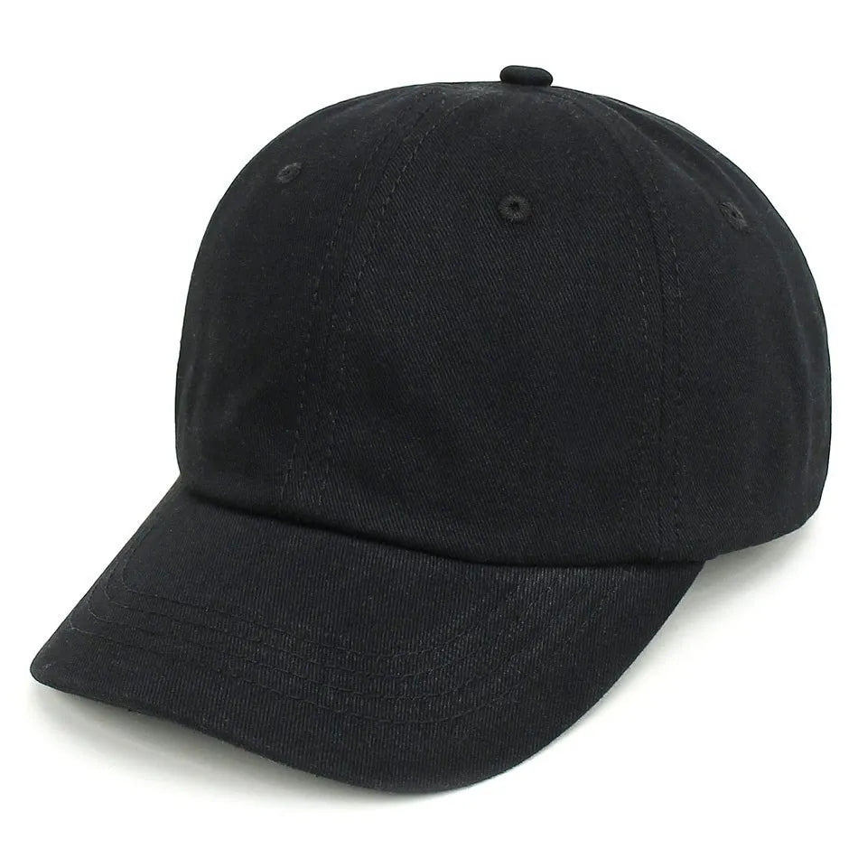 Baby Baseball Cap for Toddler | Low Profile Sun Hat with Adjustable Strap