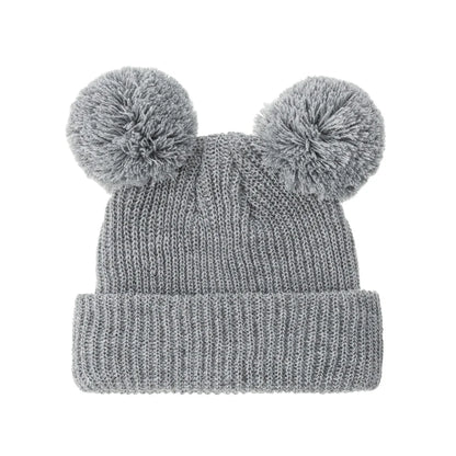 Baby Knotted Turban Hat for Newborns | Pom Pom Cap