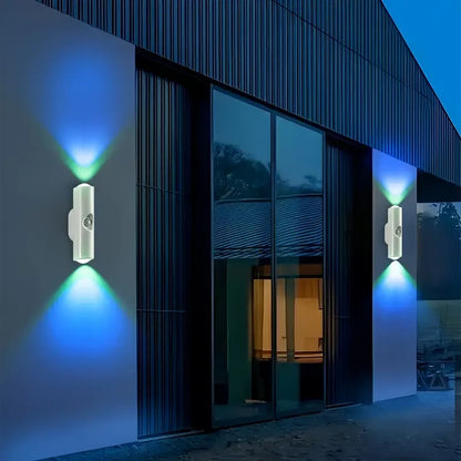 Cat Eye LED Wall Lamp – 2/4PCS Motion Sensor USB Rechargeable Night Light
