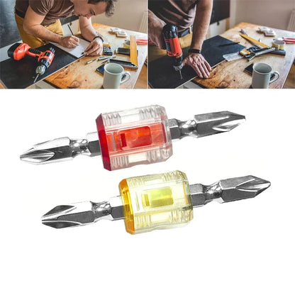 Magnetic Screwdriver Magnetizer and Demagnetizer Tool | 1/4 Inch Bit Holder