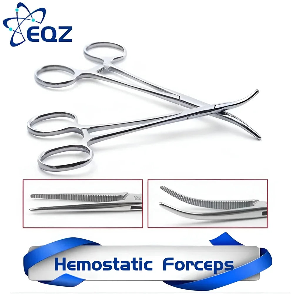 Stainless Steel Hemostatic Forceps | Surgical Clips & Mosquito Clamps