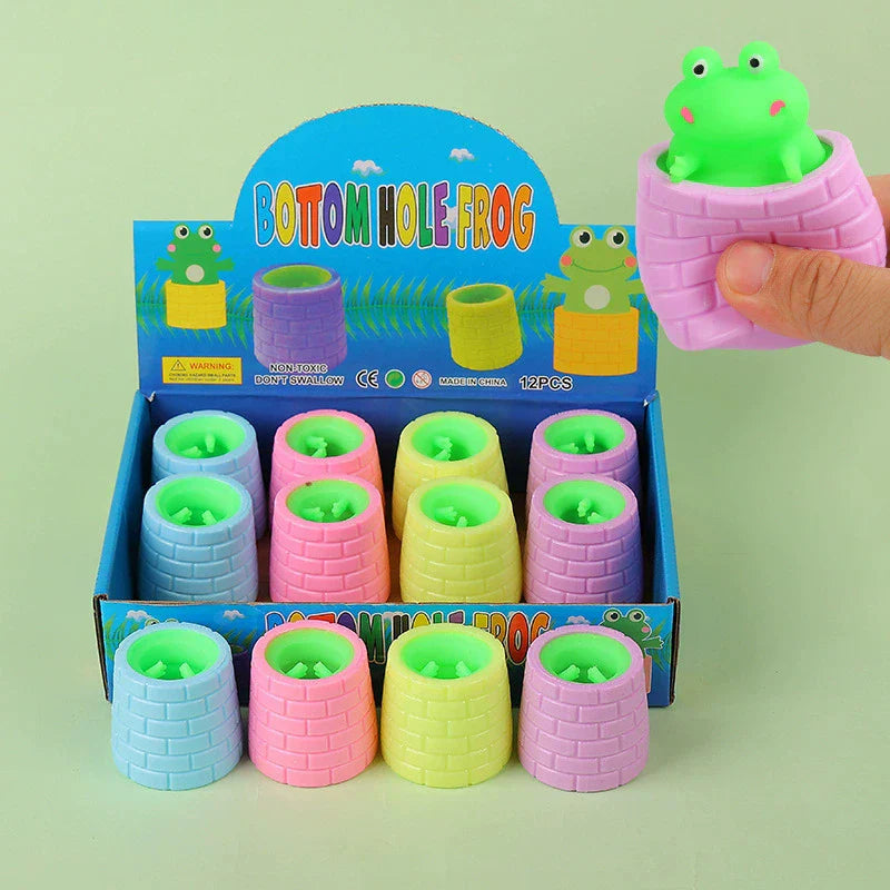 Funny Pop-Up Slow Rebound Squishy Cheese Mouse Cup | Stress Relief Desk Toy