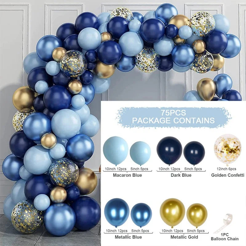 Balloon Garland Arch Kit Birthday Party Decoration Girl Birthday Foil Balloon  Baby Shower Decor Globos Wedding Party Supplies