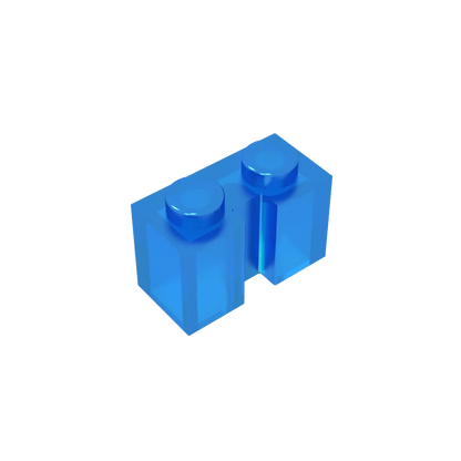 Gobricks GDS-798 Brick 1x2 with Groove | Compatible Building Block for DIY Sets