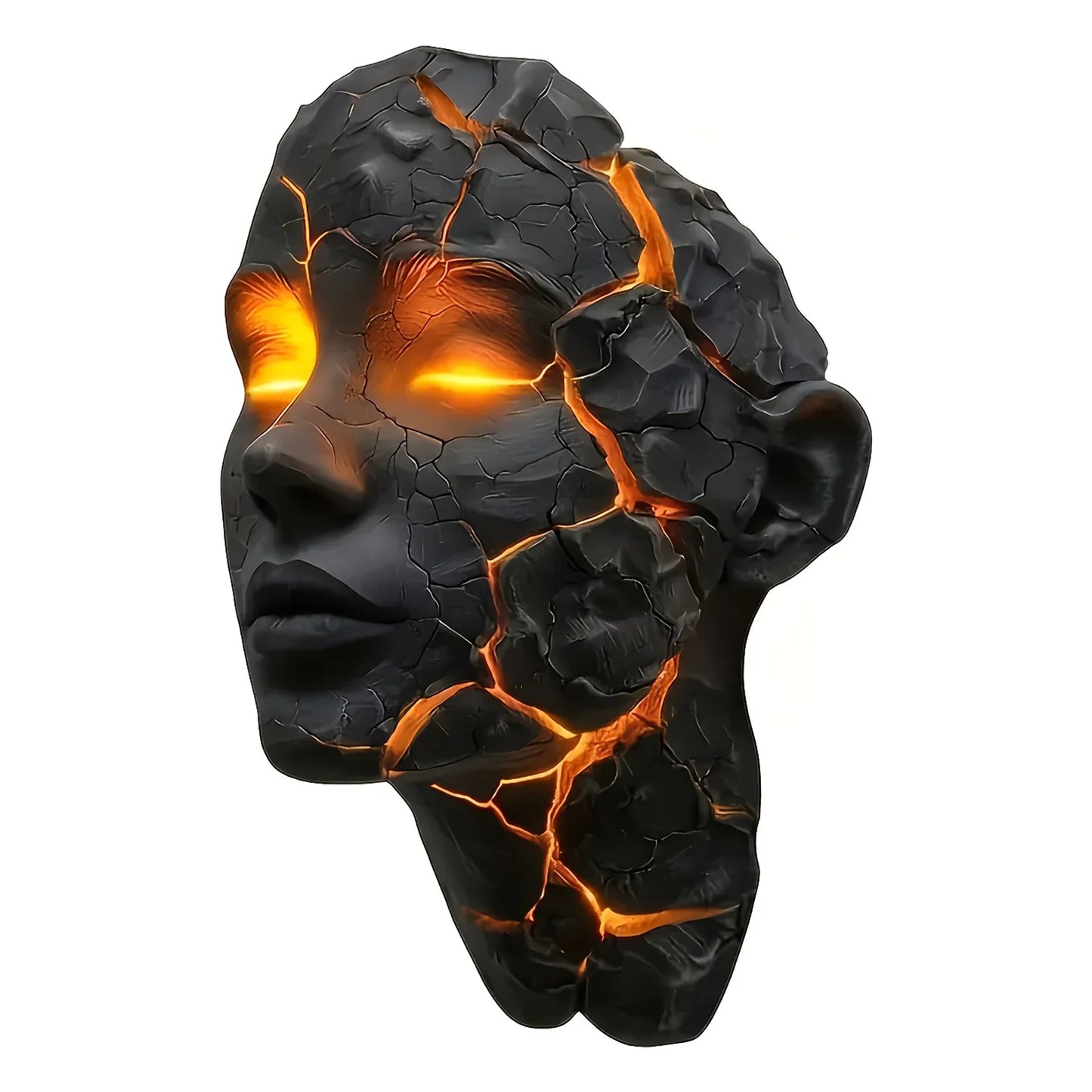 Halloween LED Broken Soul Wall Lamp Night Light Bathroom Reading Studying Hallway