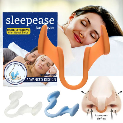 Silicone Nose Clip | Anti Snoring Nasal Dilator for Better Sleep