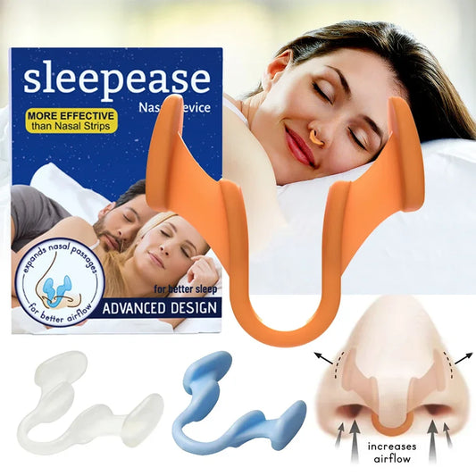 Silicone Nose Clip | Anti Snoring Nasal Dilator for Better Sleep