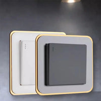Switch Cover Decorative Frame | Non-Adhesive Acrylic Wall Plate Protector