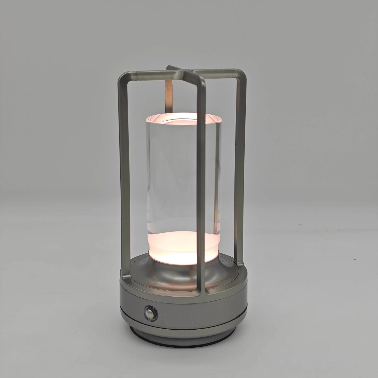 LED Crystal Table Lamp Touch Dimmable Rechargeable Bedside Night Light Decor