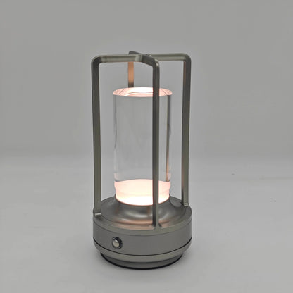 LED Crystal Table Lamp Touch Dimmable Rechargeable Bedside Night Light Decor