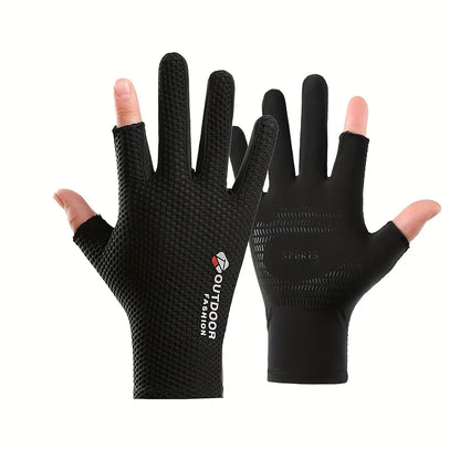 Summer Cycling Gloves | Breathable Mesh Non-Slip Touchscreen MTB Gloves