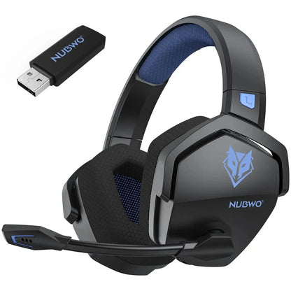 Casque de jeu sans fil NUBWO G06 Bluetooth 5.3 PS5 PC avec suppression du bruit