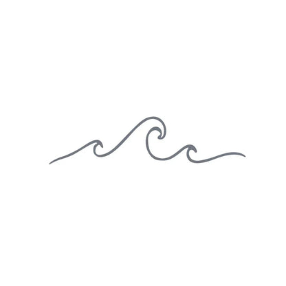 Sunset Over Ocean Scene RV Camper Decal | Beach Sunset Vinyl Sticker for Car Window Laptop Decor