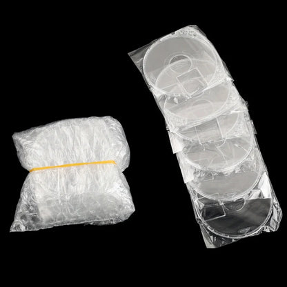 5Pcs Transparent PSP Game Disc Replacement Shells | Protective UMD Case Covers