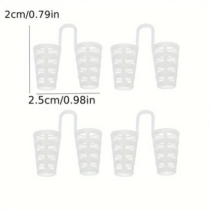 20 Pcs Mini Anti-Snoring Nose Clips | Adhesive Snoring Relief Aid