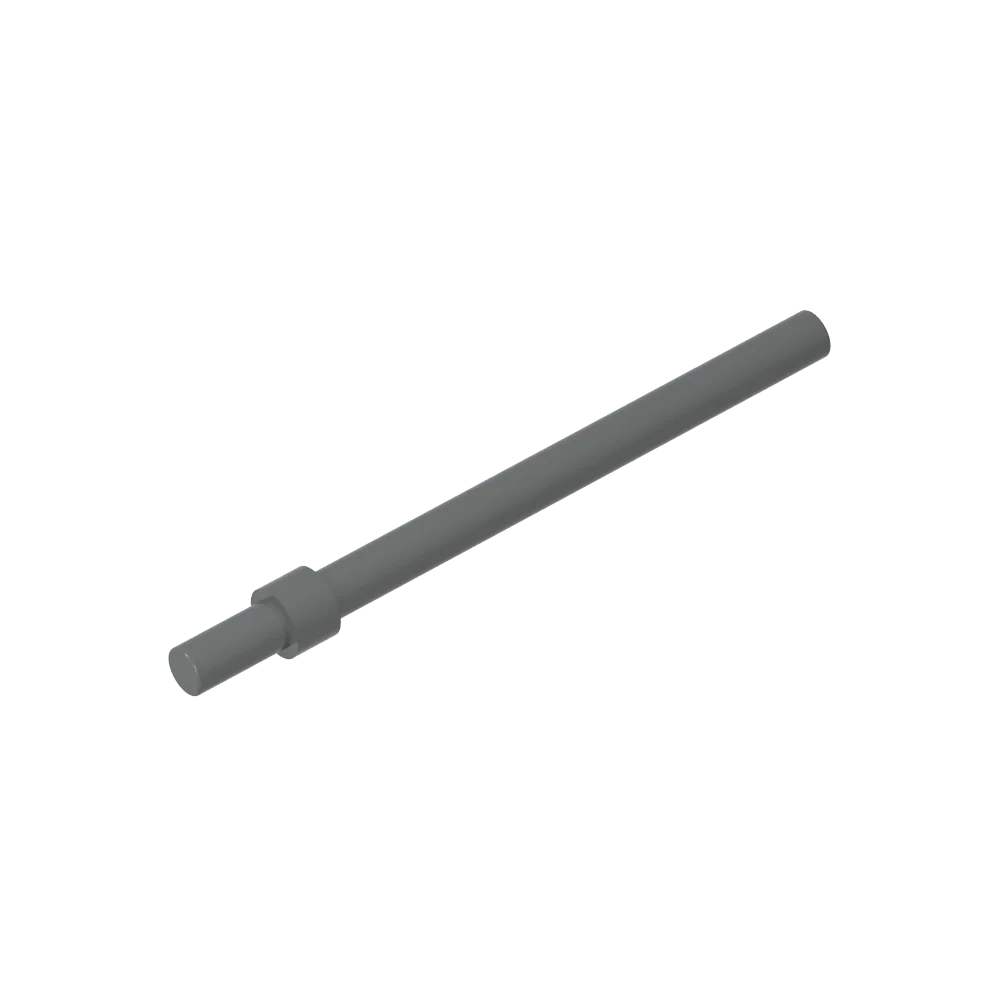 Gobricks GDS-905 Bar 6L with Stop Ring | Technical Building Block Piece Compatible with Lego 63965