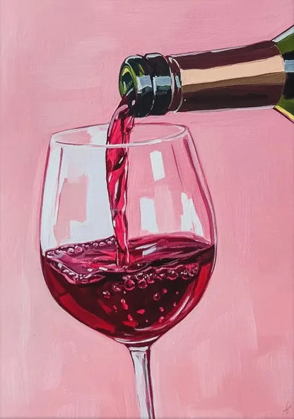 Food Kitchen Cocktail Wine Art Decor Canvas Printing Poster Kitchen Dining Room Living Room Aesthetic Wall Decor Foodies Prints