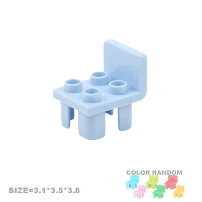 Play House Building Blocks Set | Compatible Furniture Accessories for Kids