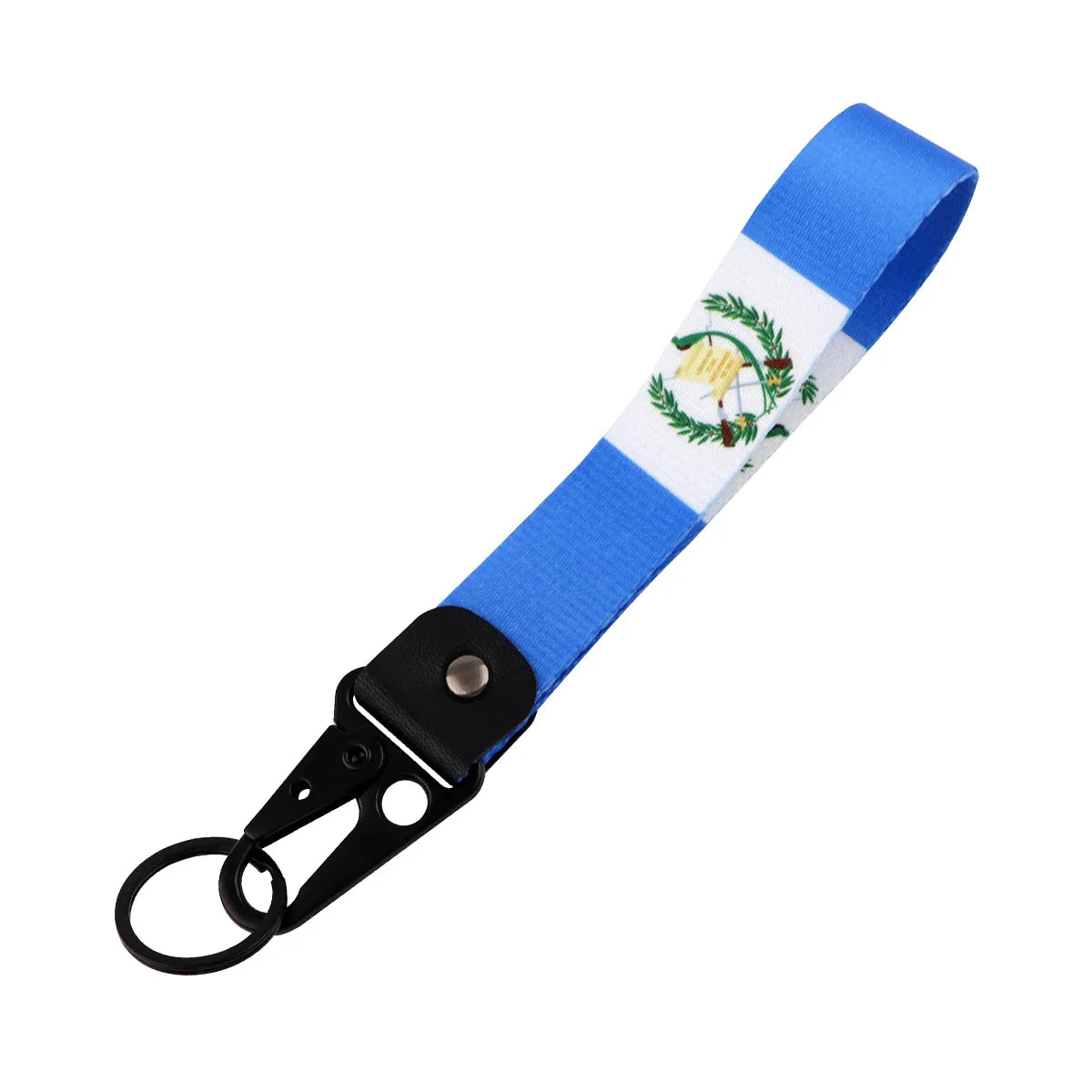 World Flag Car Keychain | Metal Key Ring for Men Women Motorcycle Lanyard