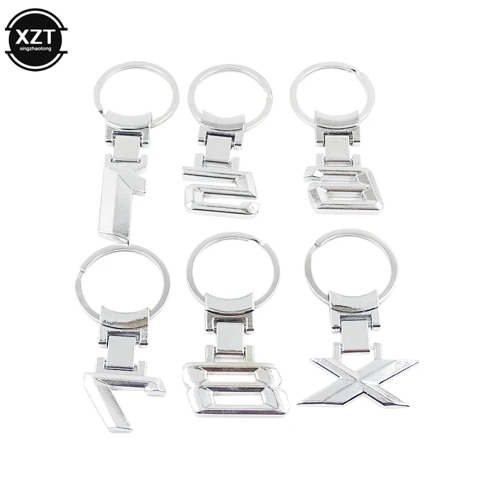 Premium Car Keychain Key Ring | Stylish Metal Accessory for Multiple Car Logos