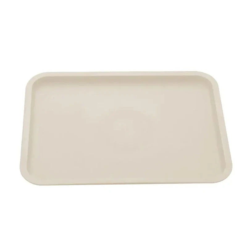 Rectangular Plastic Pallet Tray | Nordic Multi-Color Serving Tray for Food, Bread, Fruit, and Dessert