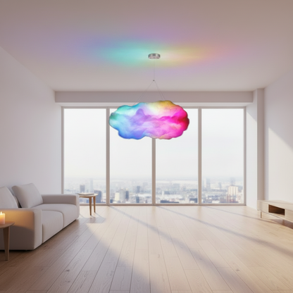 3D Cloud LED Lamp Multicolor Bedroom Light Music Sync Thunder Clouds Smart USB
