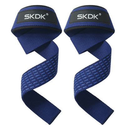 Adjustable Weightlifting Wrist Straps | Non-Slip Gym Lifting Support Bands