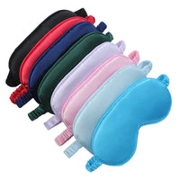 Silk Sleep Eye Mask for Women | Travel Blindfold with Light Blocking