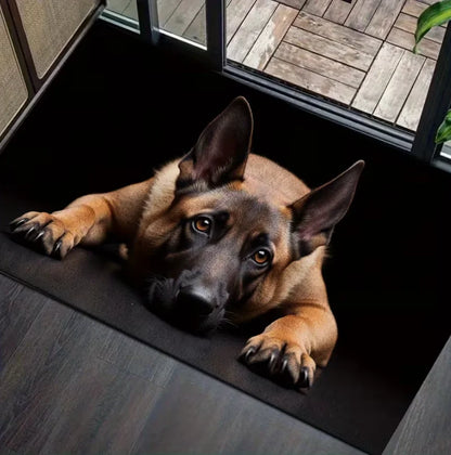 Living Room Rug German Shepherd Dog Cute Healing Theme Carpet Non-Slip Soft Easy To Clean  Pet Lover Personalized Home Decor Mat