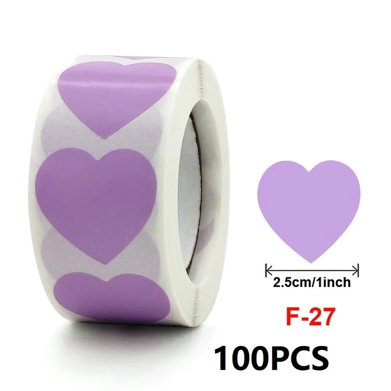 Thank You Stickers for Packaging | Heart Shaped Merci Stickers Bulk