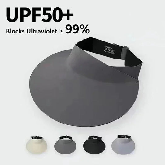 2025 New! Seamless Wide-Brim Foldable UV Sun Hat – Quick-Dry Nylon Travel Cap – No-Mark Design – Summer Gift for Women