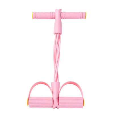 Six-Tube Pedal Tension Rope | Multi-Functional Indoor Fitness Equipment