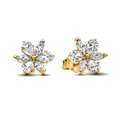 925 Silver Hoop Earrings with Shell and Heart Pendant | Fine Jewelry for Women