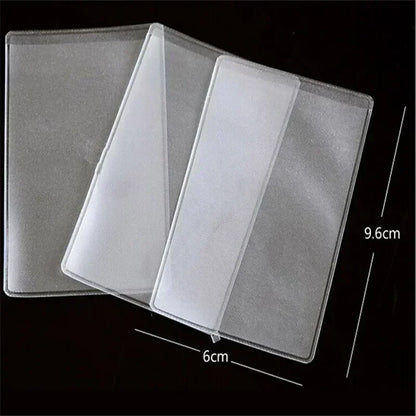Transparent PVC Card Holder | Waterproof ID Badge Cover