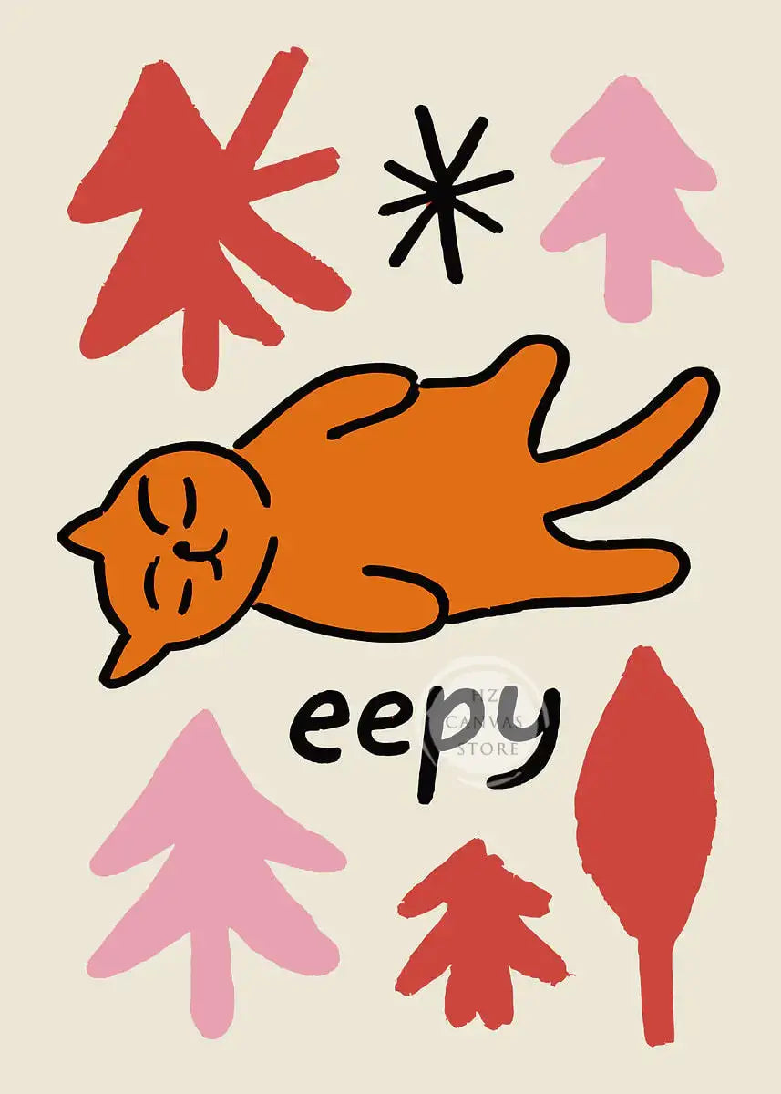Affiches drôles de mèmes de chats, bande dessinée japonaise de chat, art de la culture des mèmes Internet, impression sur toile, décoration moderne de salon, chambre à coucher, cadeau