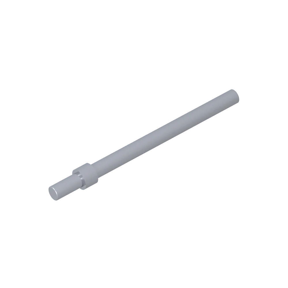 Gobricks GDS-905 Bar 6L with Stop Ring | Technical Building Block Piece Compatible with Lego 63965