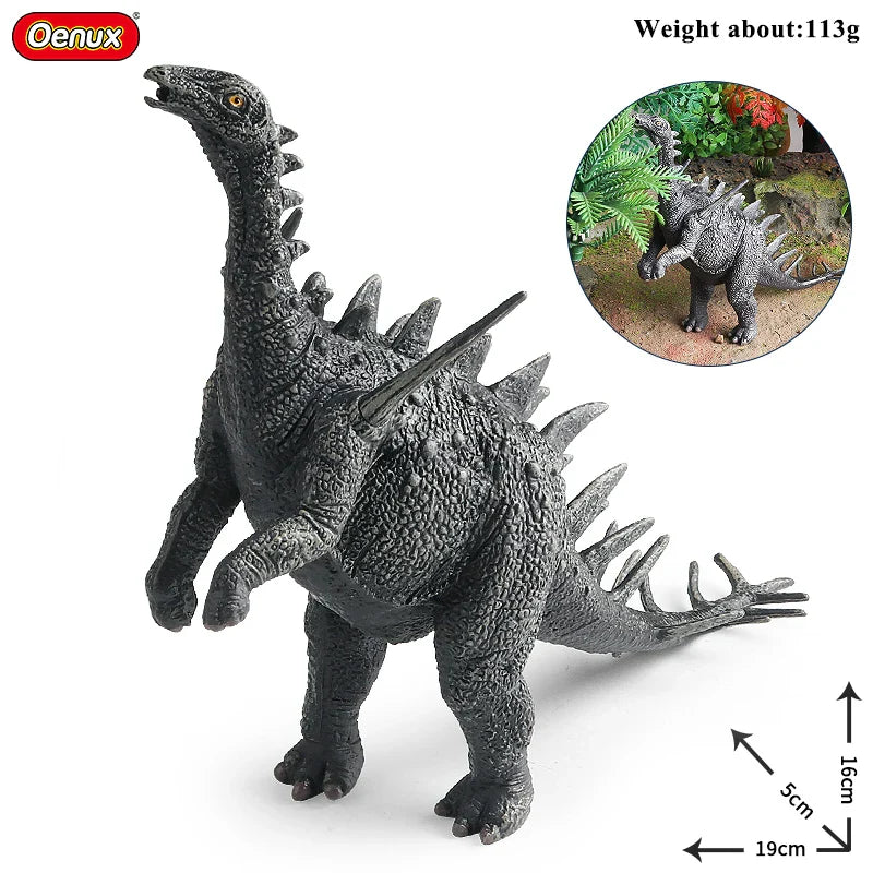 Oenux Jurassic Dinosaurs Action Figures Set | 5 Realistic PVC Models Collection Toy