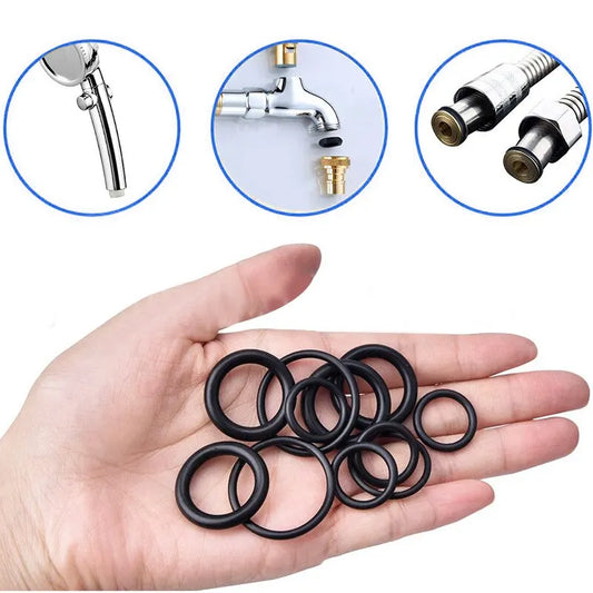 200pcs Rubber O-Ring Assortment Kit | Faucet and Hose Seal Washer Combo Set