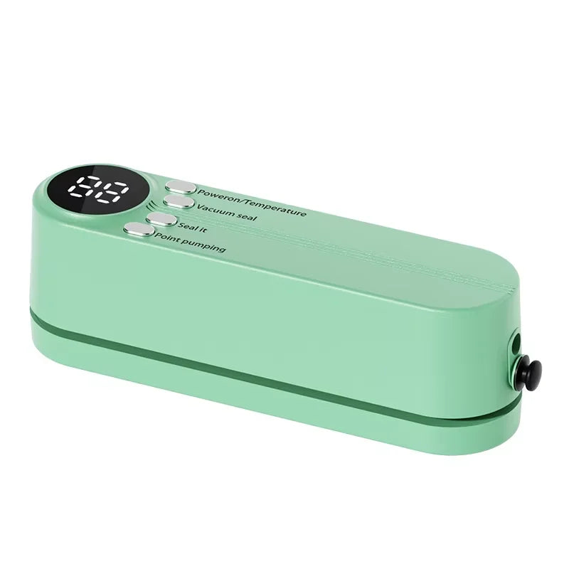 Mini Wireless Vacuum Sealer Machine | Portable Automatic Food Saver Airtight Sealing