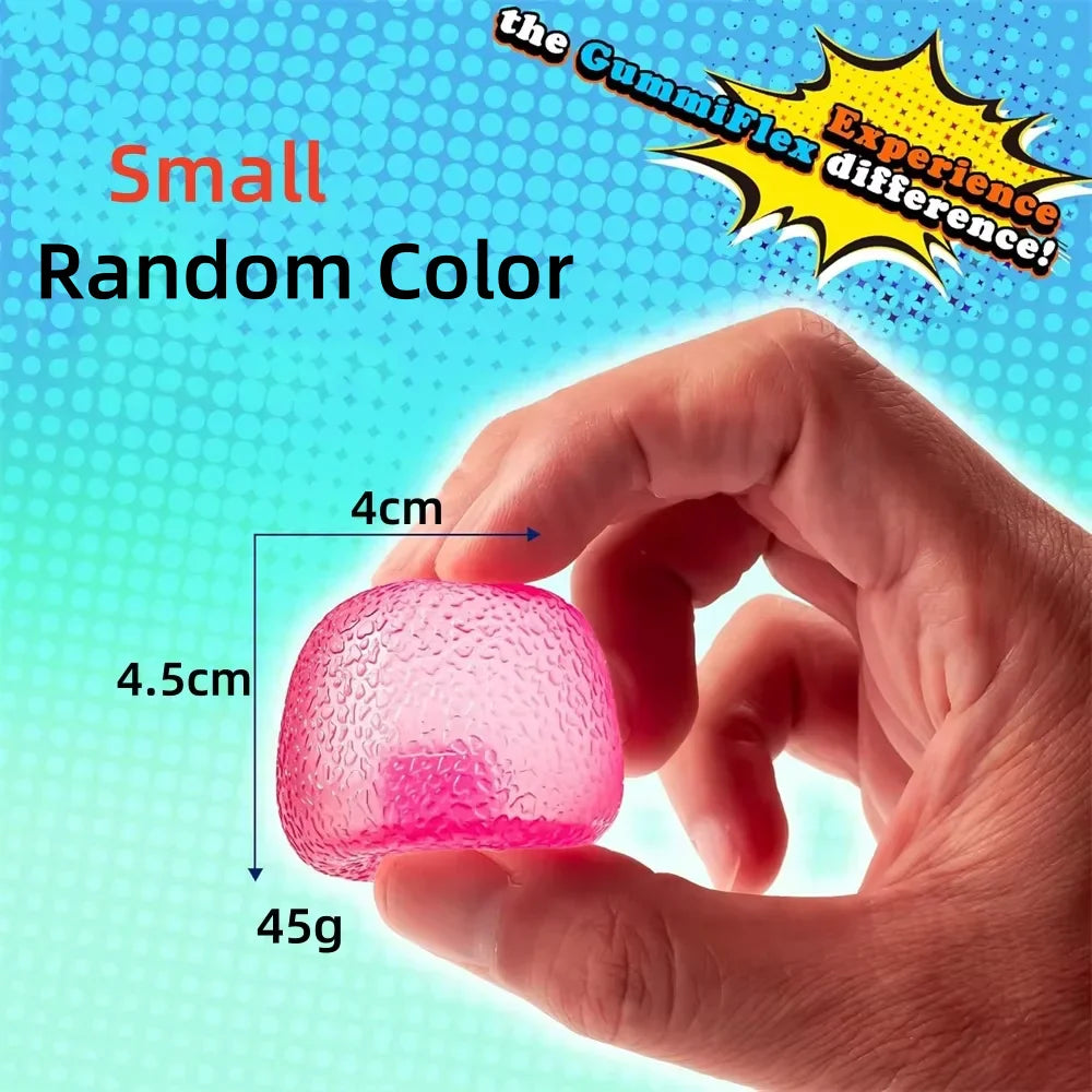 Textured Squishy Squeeze Toy | Malt Sugar Filled Stress Cube Fidget Toy