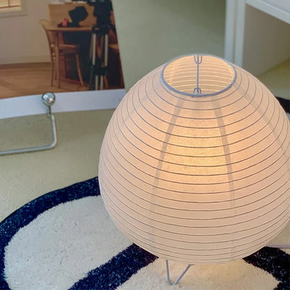 Nordic LED Table Lamp Wabi Sabi Bedside Desk Light for Bedroom Living Room
