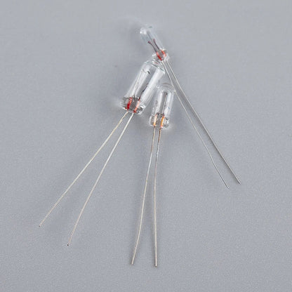 10pcs Miniature Lamp Bulbs | 0.07A 3mm 4mm 5mm 3V 6V 9V 12V 24V Edison Incandescent Filament Rice Lights