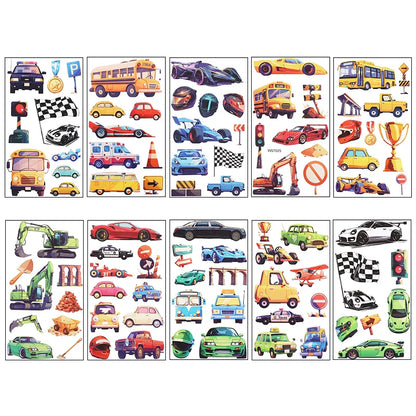 10pcs Soccer Temporary Tattoo Stickers | Kids Birthday Party Favors
